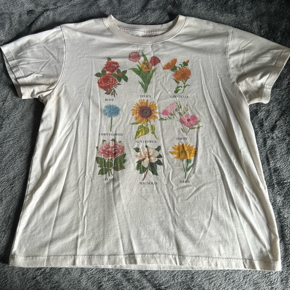Cream colored shirt